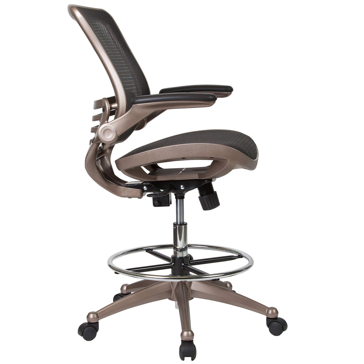 Waylon Mid-Back Mesh Office Chair with Adjustable Foot Ring