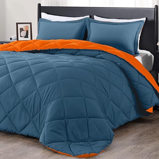 Queen Comforter Set - Blue and Sapphire Queen Comforter