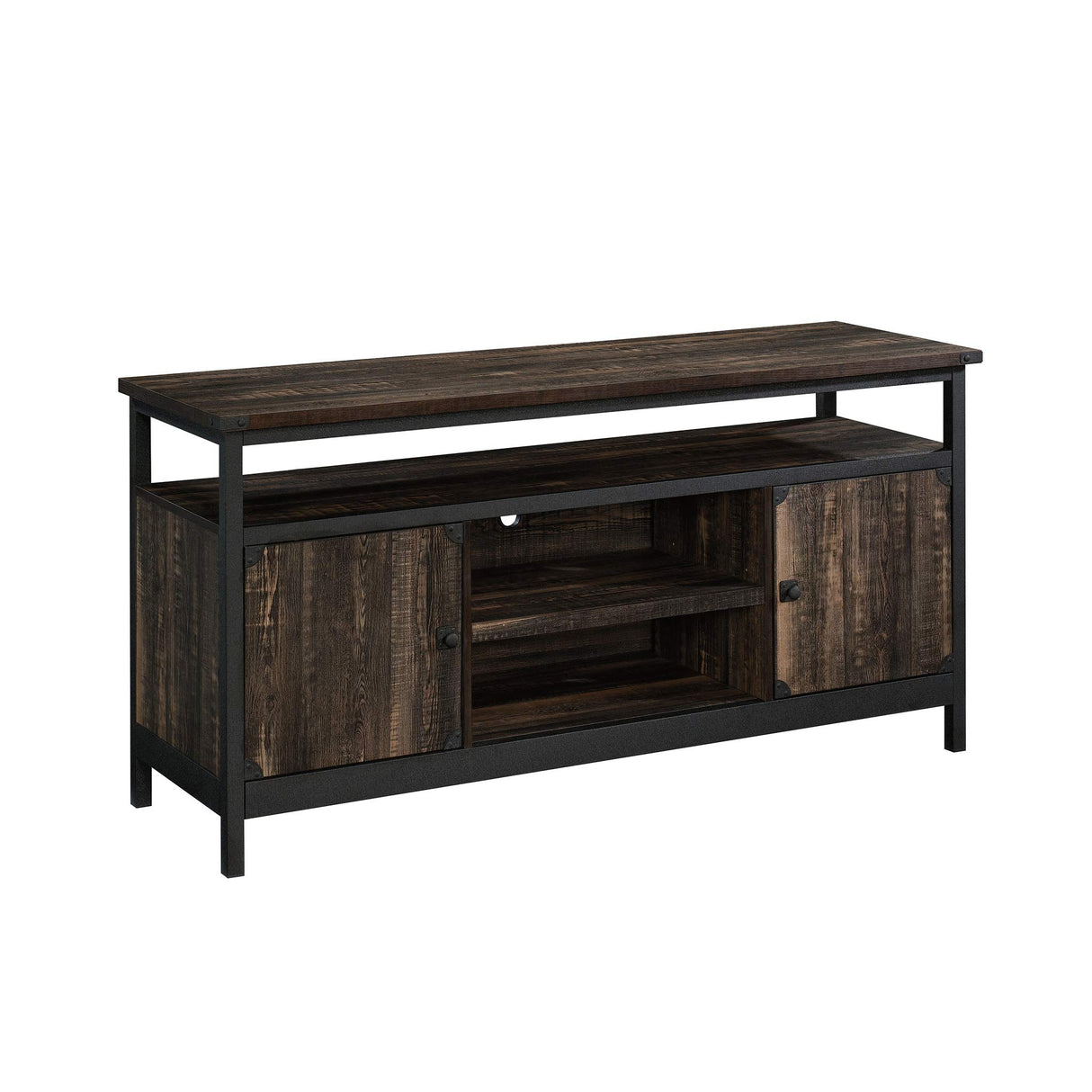 Steel River Metal & Wood Credenza with Doors