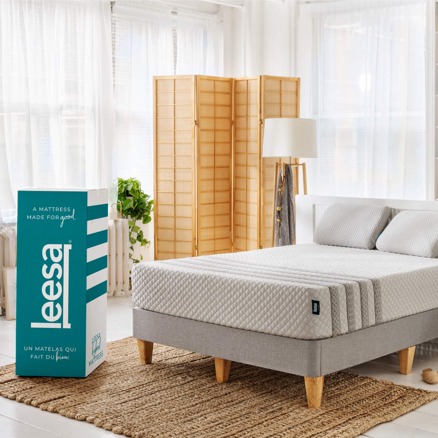 Sapira Hybrid 11" Mattress, Queen Size, Premium Cooling Foam and Pocket Spring