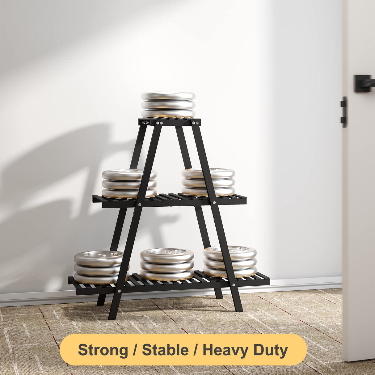 Furshus Bamboo Multi-Tier Plant Stand