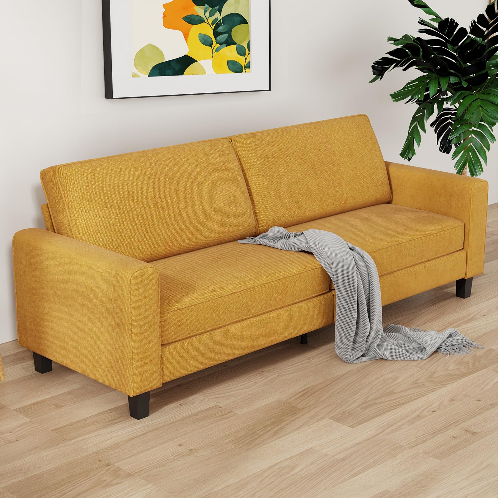 Couch for Living Room, 78.74" Modern Sofa Couch with Removable Cover and Deep Seat