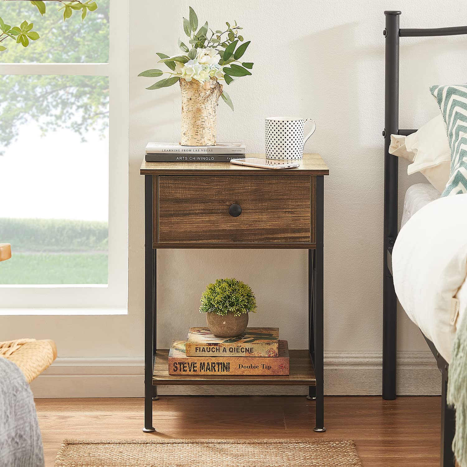 Night Stands for Bedroom Rustic Nightstand