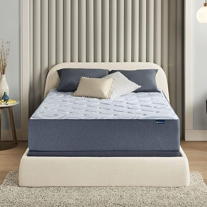 Perfect Sleeper 11 Inch Queen Gel Memory Foam Hybrid Mattress, Medium, USA Built