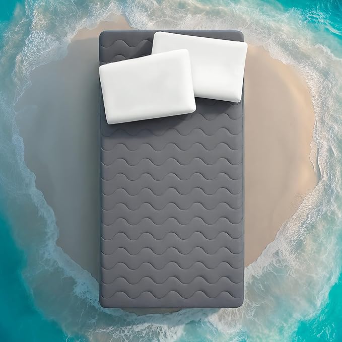 Cooling Mattress Pad Full, Waterproof Bedding Protector for Hot Sleepers, Soft & Breathable Mattress Topper