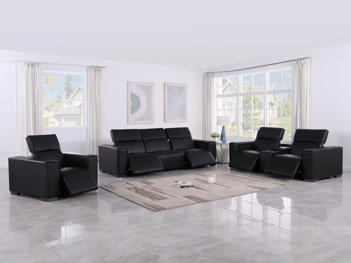 Umbria 3 Piece Power Recliner Sofa Set | Couch, Loveseat and Chair