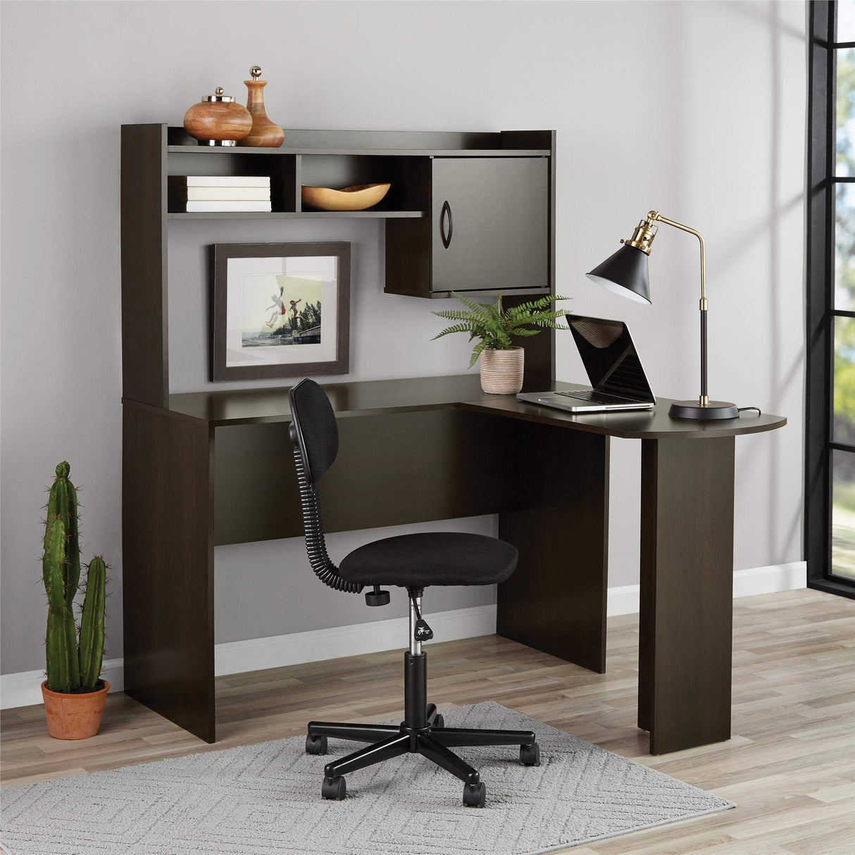 Student Desk White Finish - Home Office Bedroom Furniture Indoor Desk