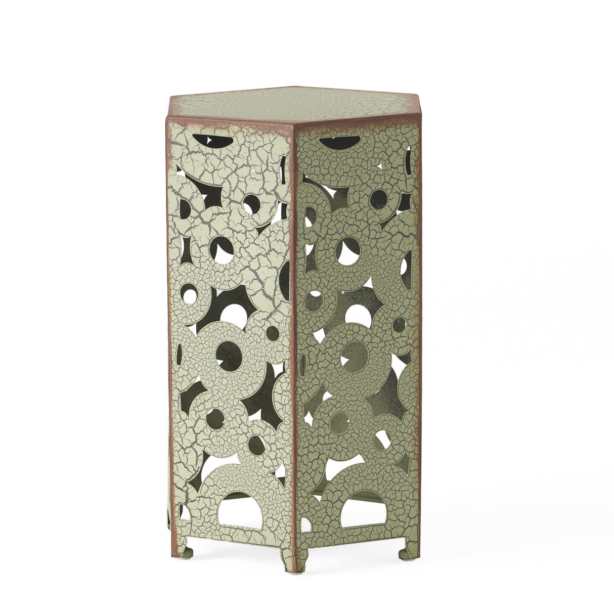 Christopher Knight Home Parrish Iron Accent Tables, 2 - Pcs Set, Antique Green - Bircata