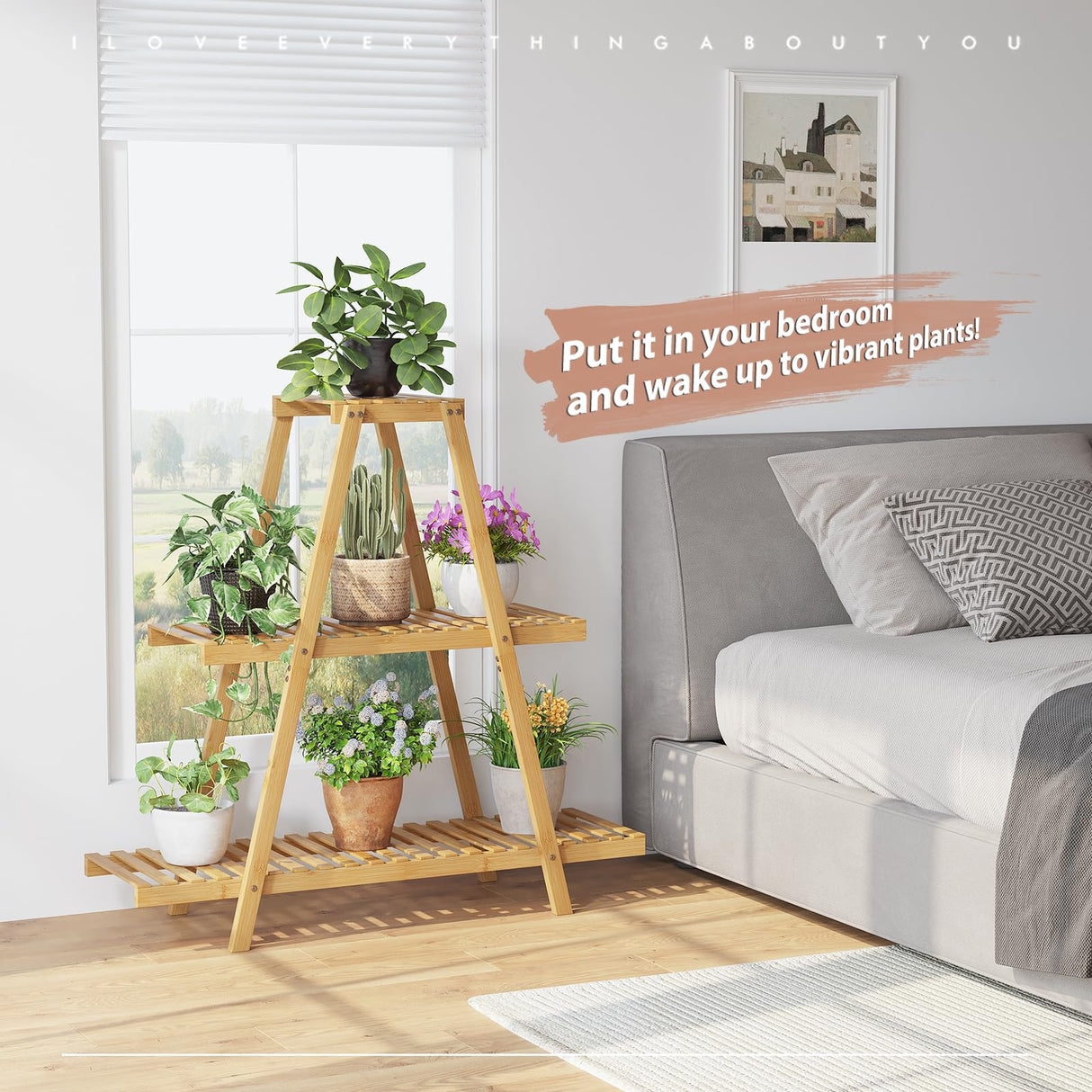 EverGrow 5-Tier Waterproof Metal Plant Shelf