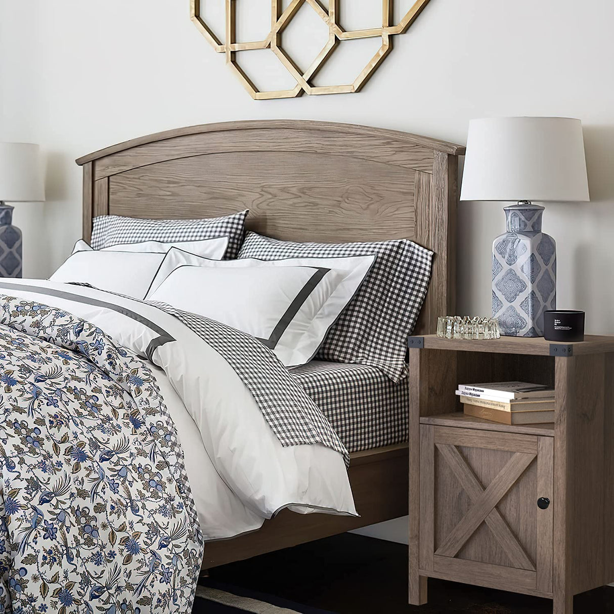 Farmhouse Nightstand, End Table, End Tables