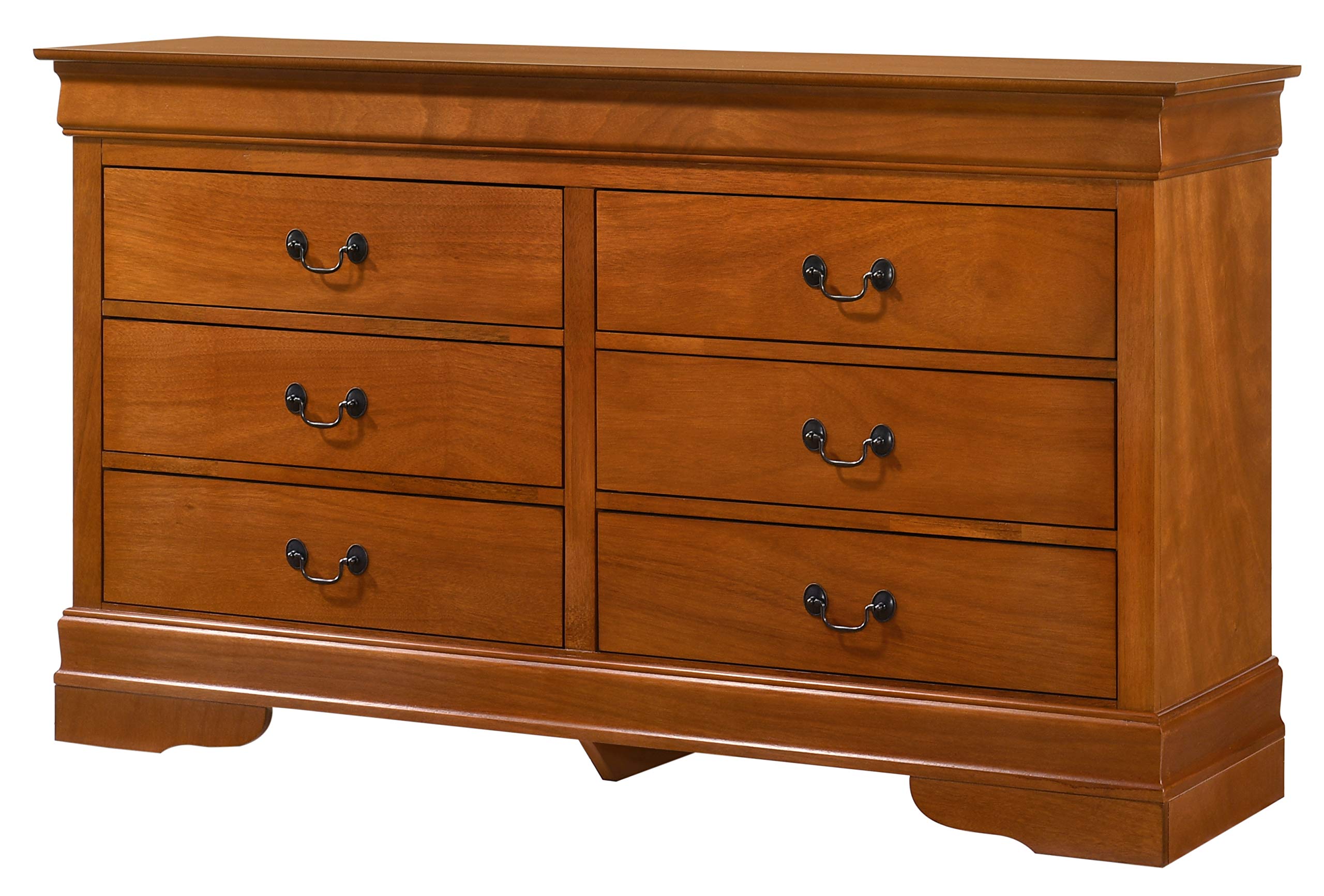 LouisPhillipe , Oak Dresser, 33" H X 57" W X 16" D