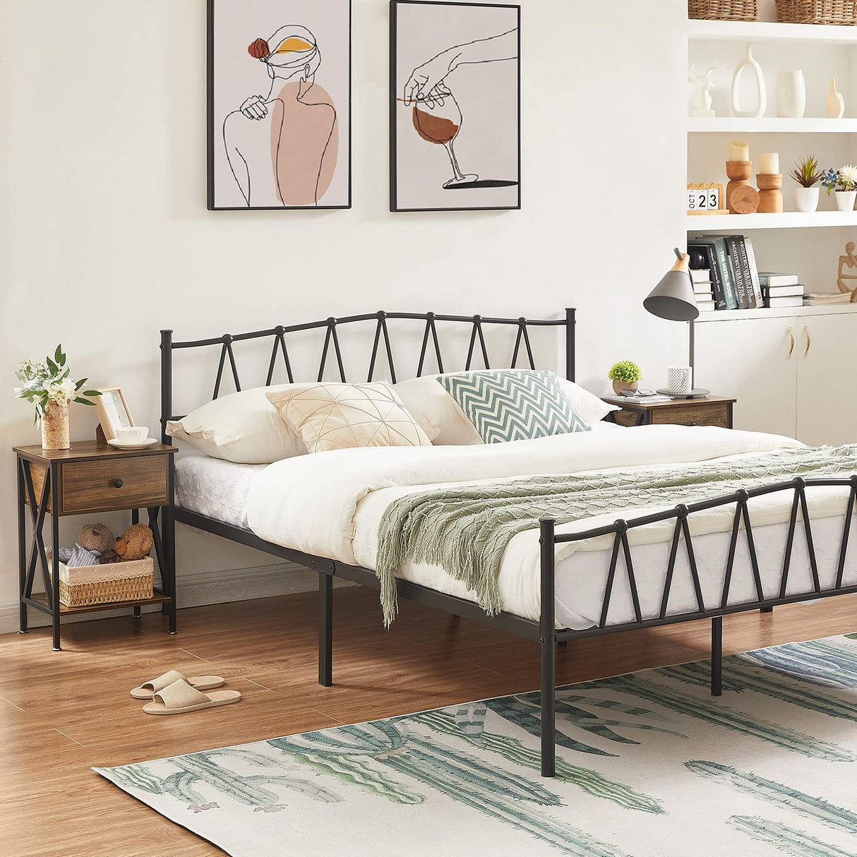 Night Stands for Bedroom Rustic Nightstand