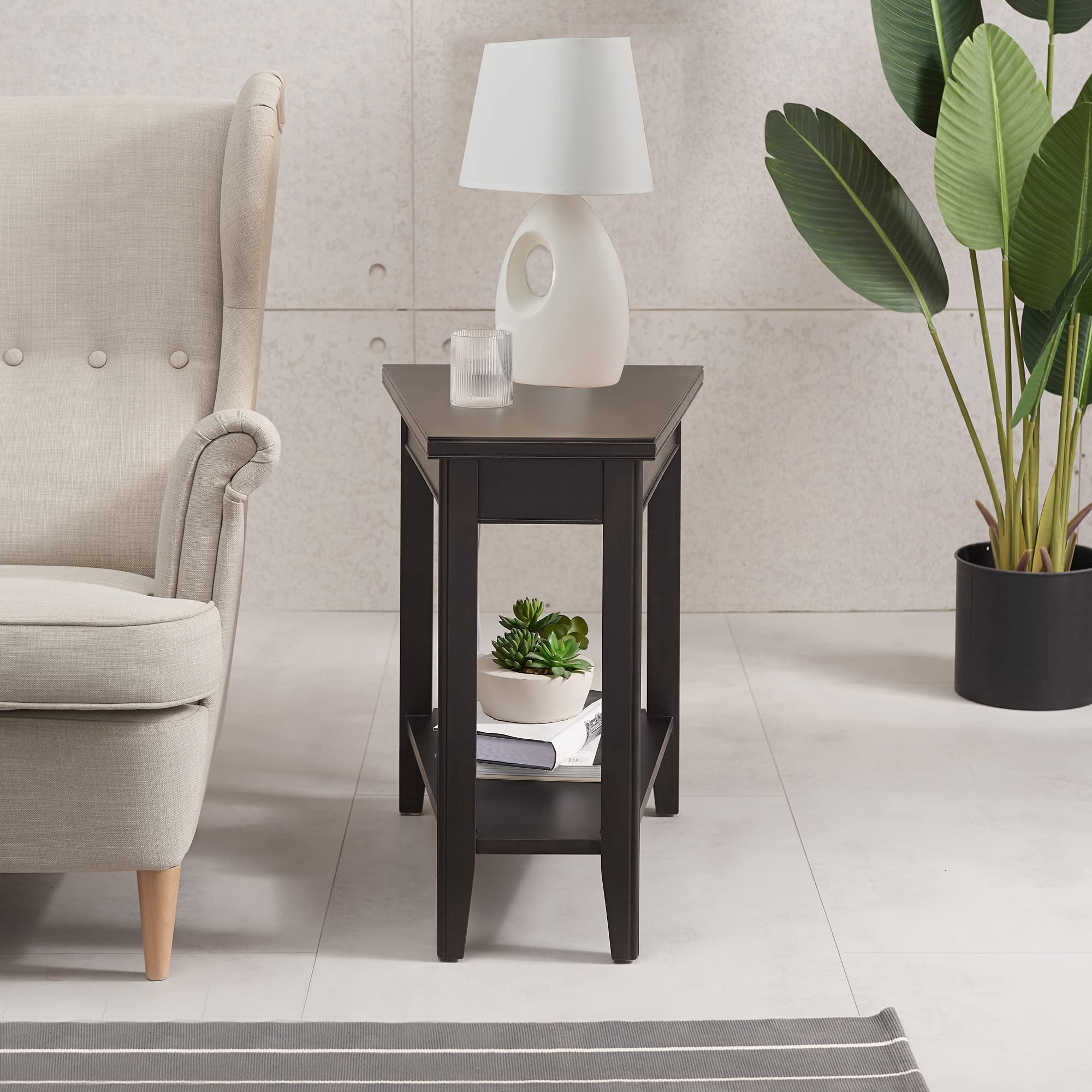Laurent Recliner Wedge Table