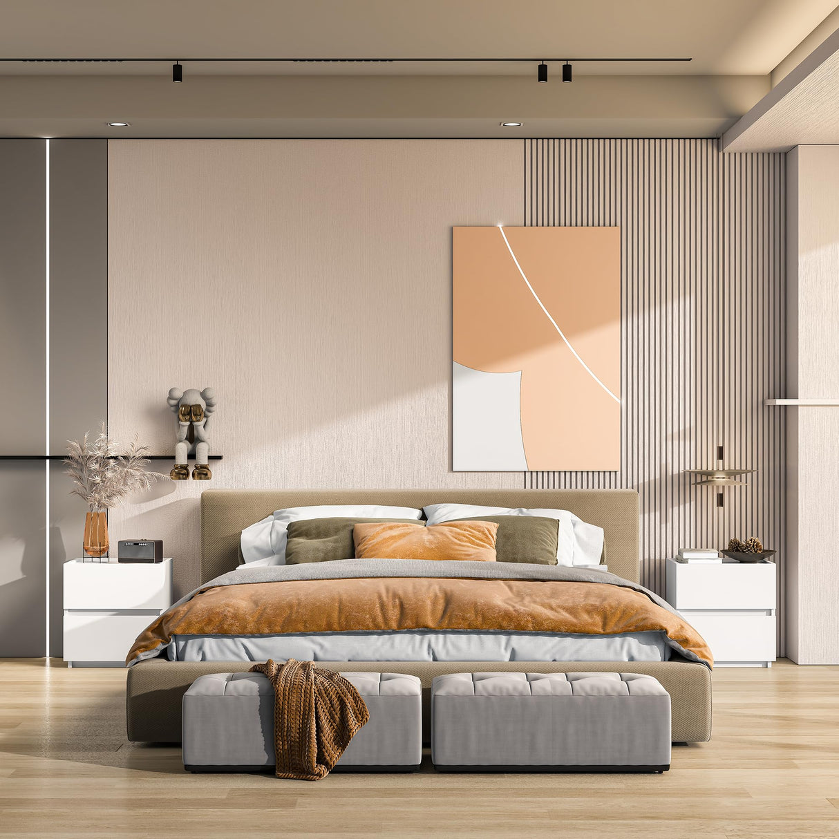 Modern Nightstand for Bedroom