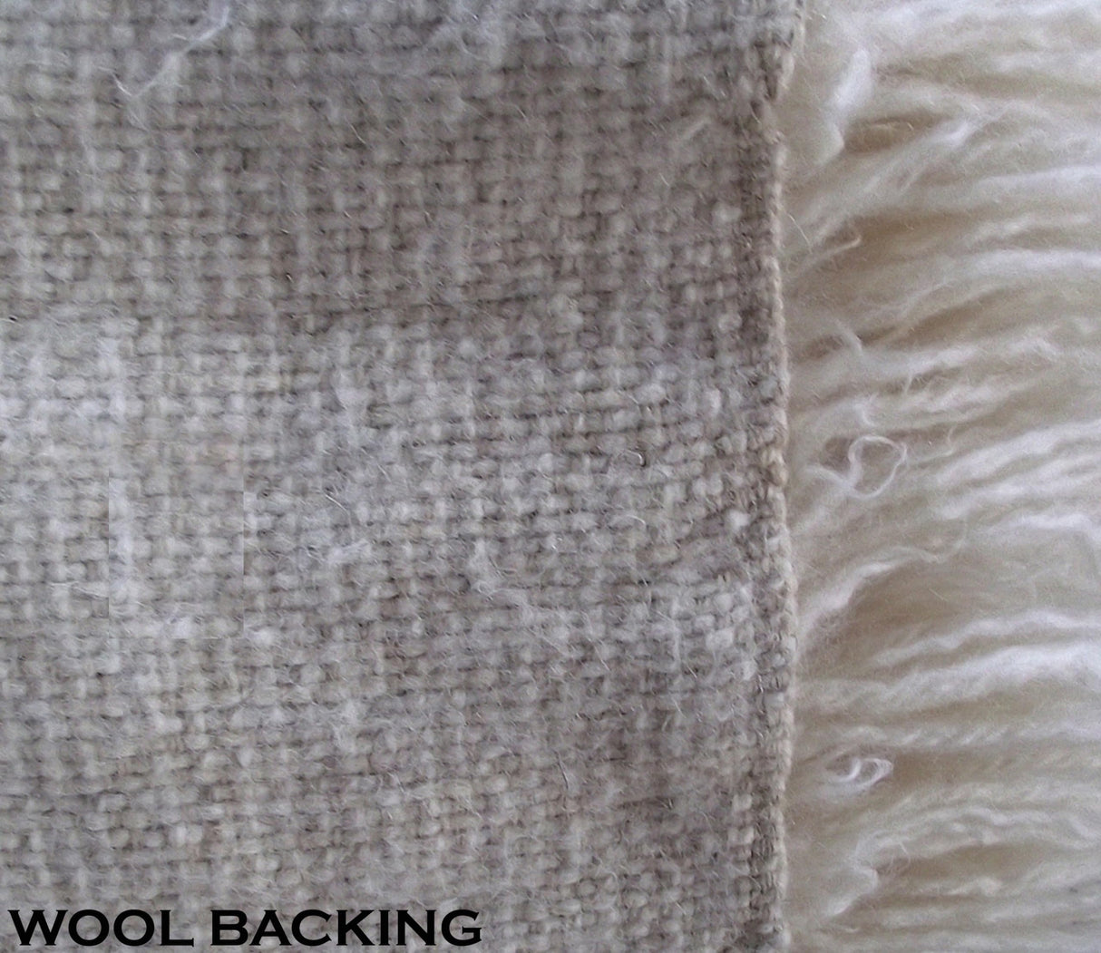 4x6 Flokati Shag Rug - 4 Inch Organic Wool Pile