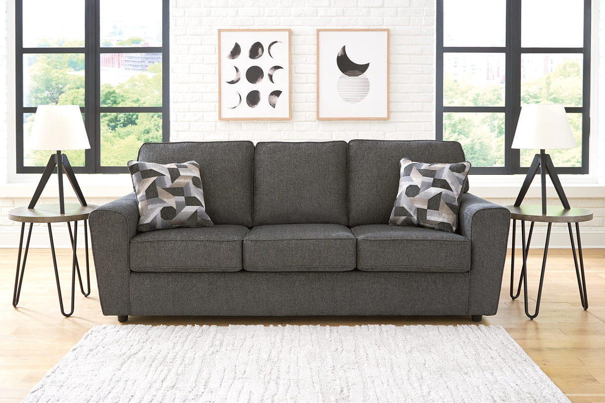 Cascilla Casual Sofa, Dark Gray