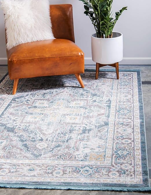 Baracoa Prado Area Rug 10' x 14'1" Rectangle Yellow Ivory