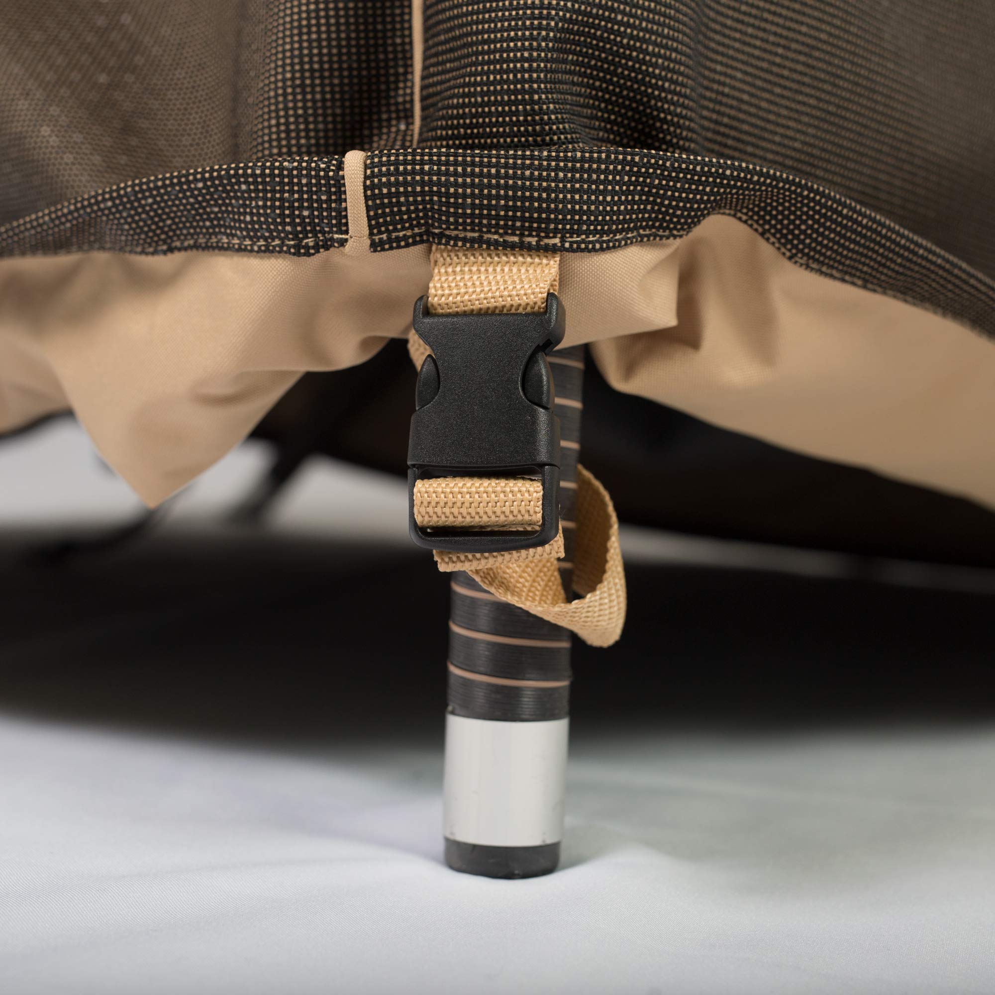 P5A07BTNW3 StormBlock Hillside Round Patio Table Cover Premium