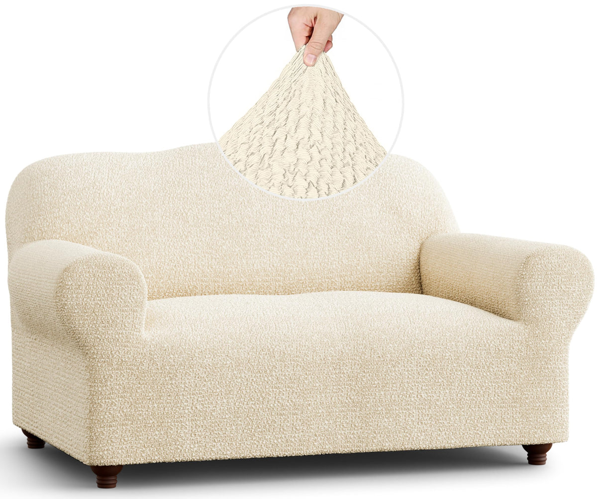 Mamma Mia Covers Loveseat Slipcover - Stretch Couch Cover - Cushion Love