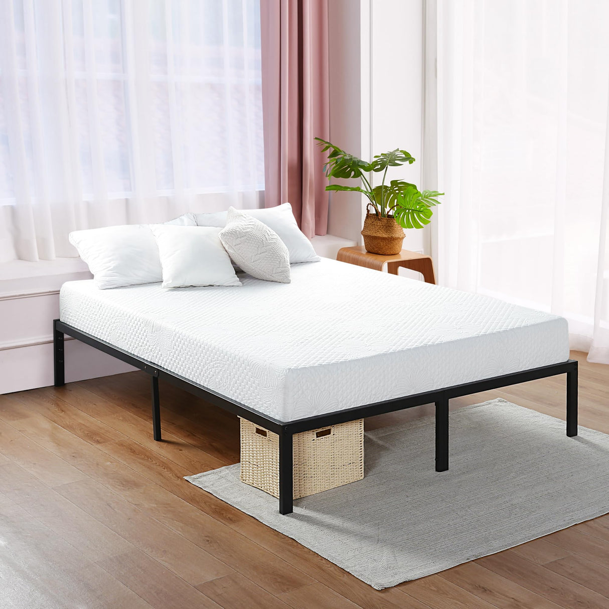 Twin Mattress, 6 Inch Gel Memory Foam Mattress