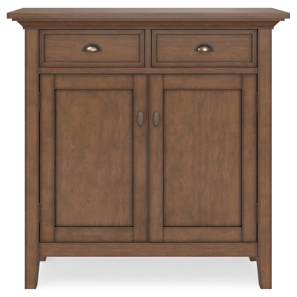 Redmond Solid Wood Wide Transitional Storage Cabinet for The Living, Entryway and Family Room,