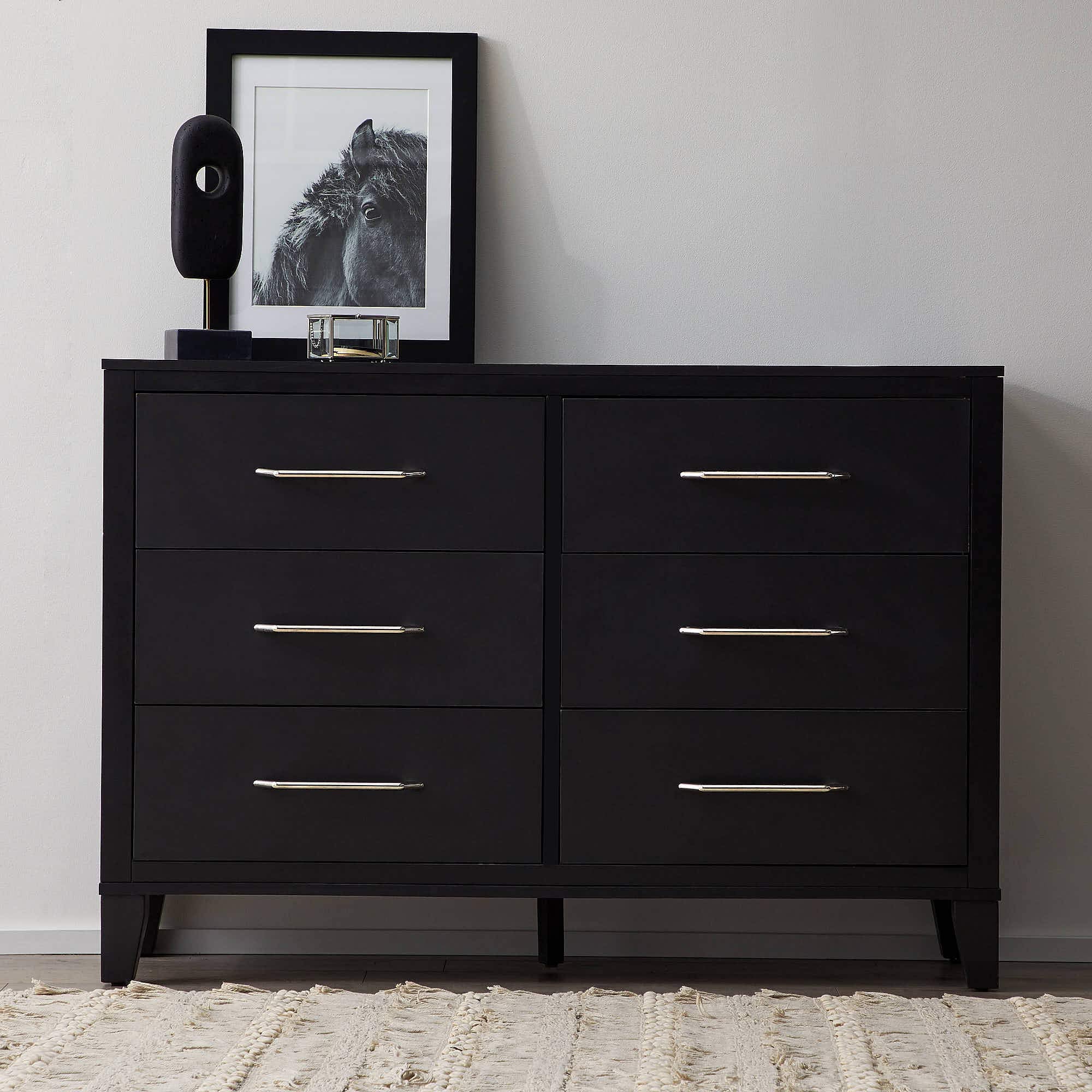 Bedroom-Six Drawer-Modern Design-Easy Assembly