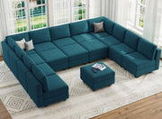 Modular Sleeper Sectional Sofa Couch Oversized U Shaped Sofa