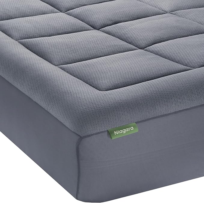 Ultra Soft Twin XL Mattress Topper - Viscose Made from Bamboo Mattress Pad