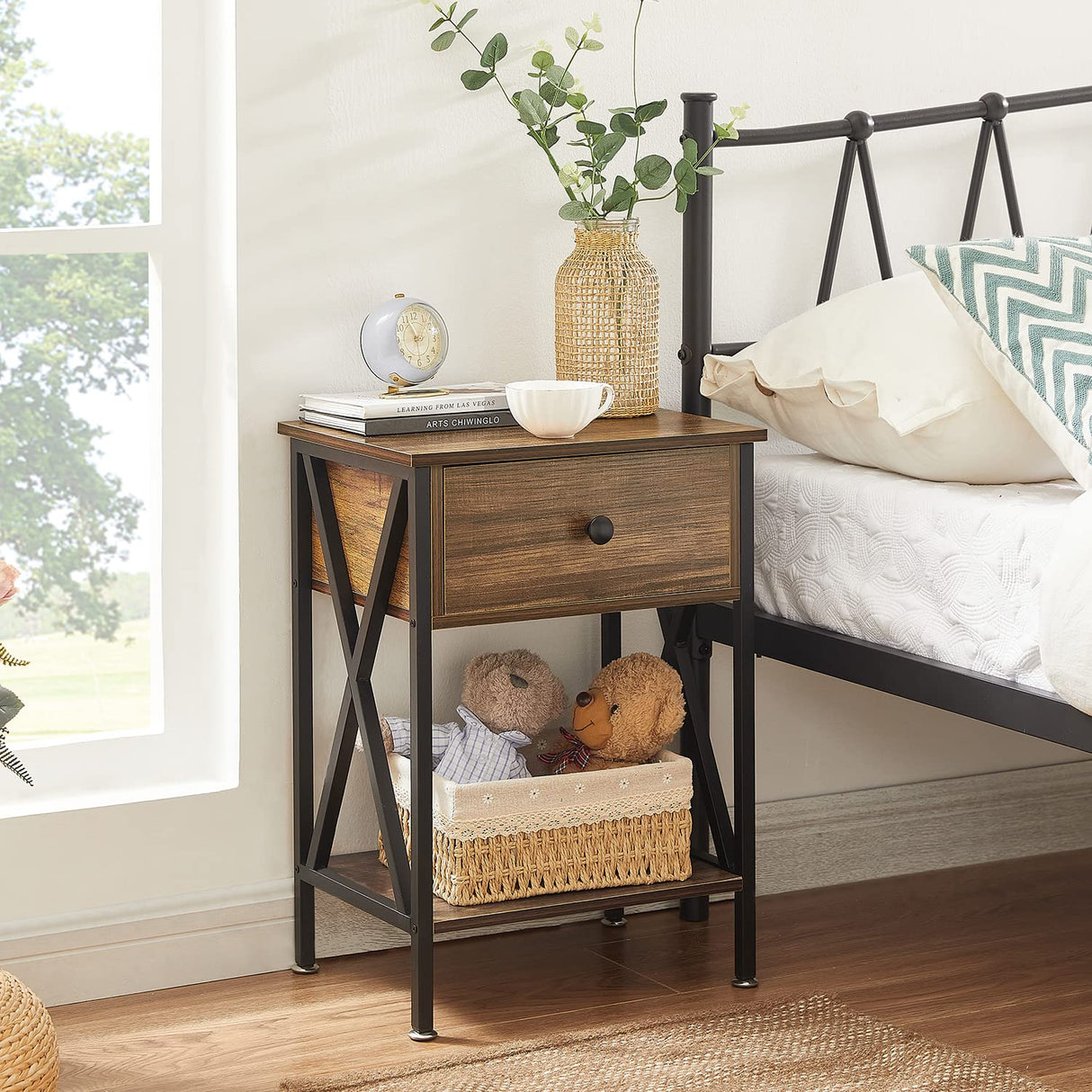 Night Stands for Bedroom Rustic Nightstand