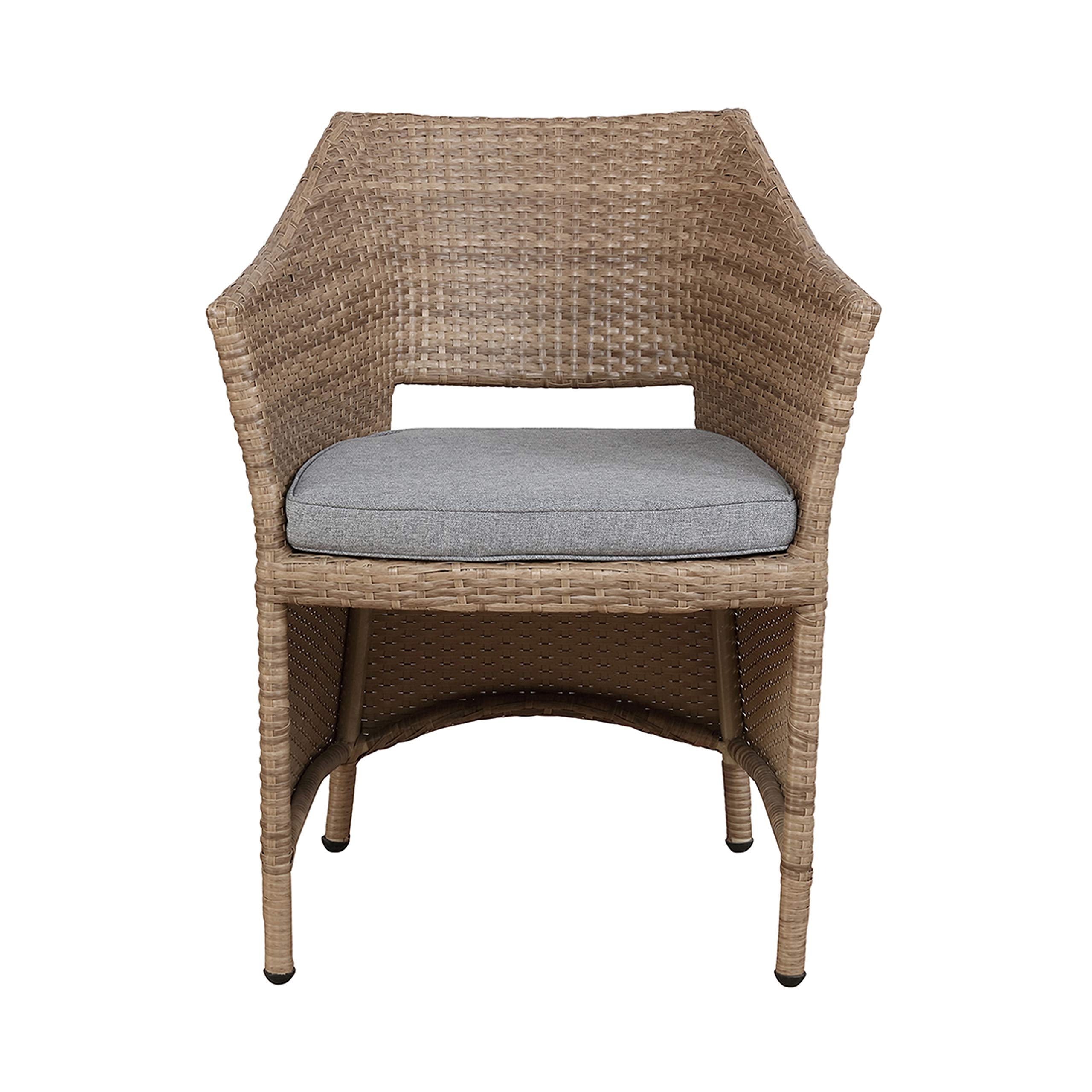 All-Weather Patio Conversation Set with Set of 2 Durable Chairs