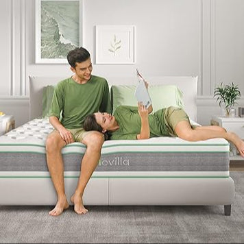 Full Mattress 12 Inch Hybrid Mattress in a Box, Innerspring Mattress