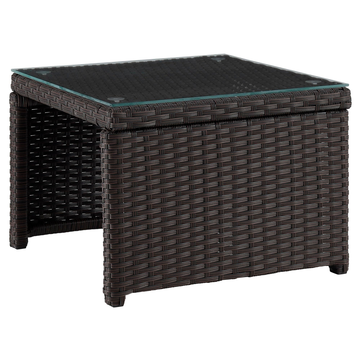 Menton 3-Piece Patio Furniture Set | Chair Lounge and 2-Seater Sofa with Coffee Table