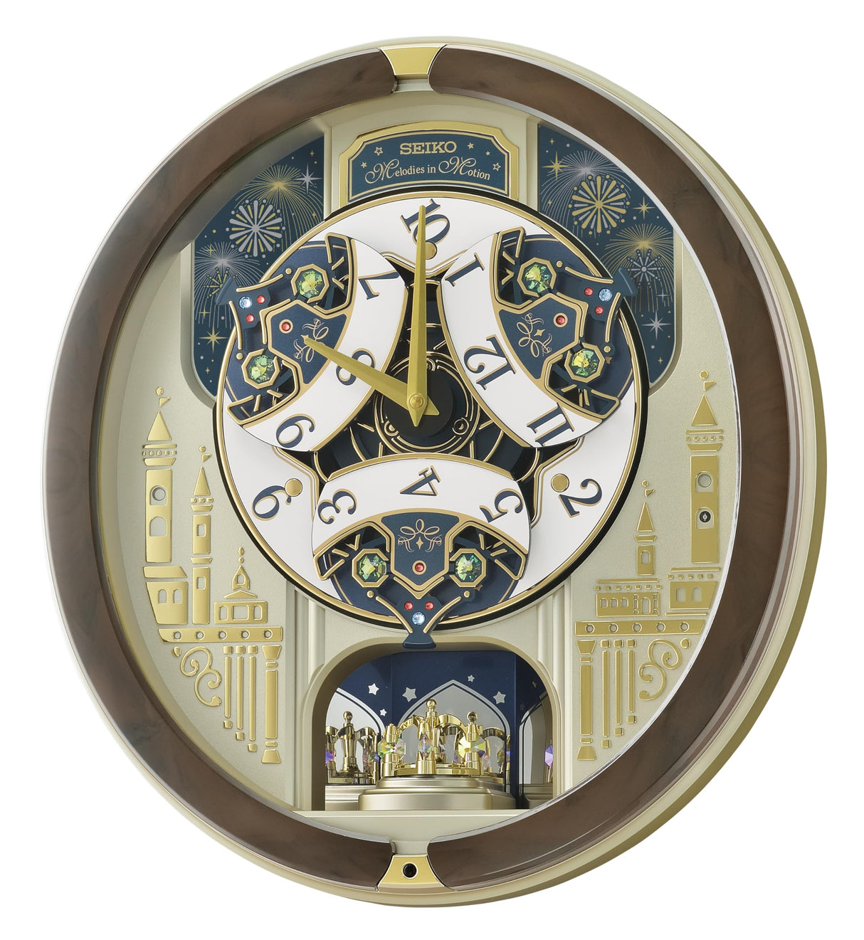 Melodies in Motion Musical Wall Clock, Festival