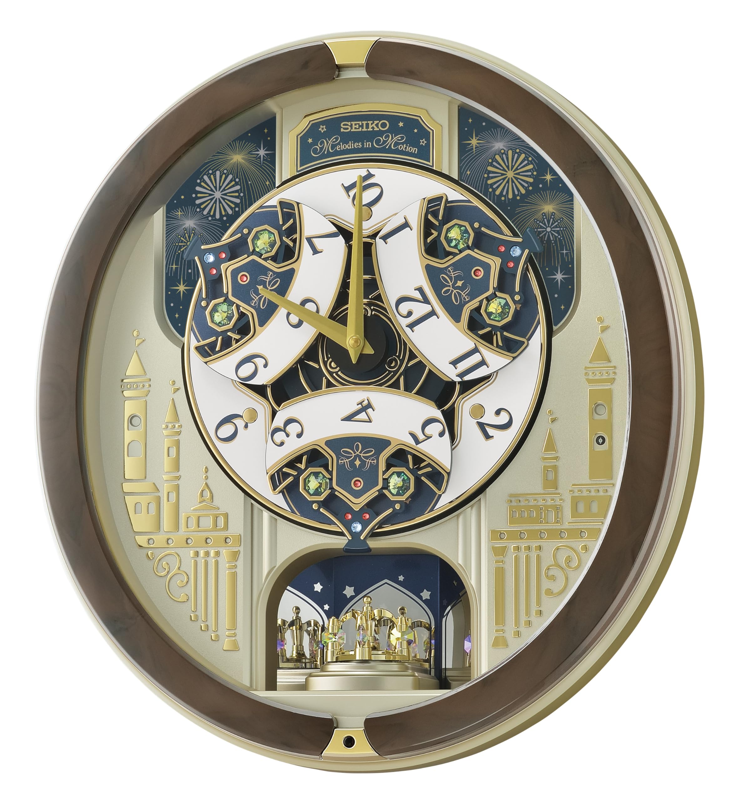 Melodies in Motion Musical Wall Clock, Festival