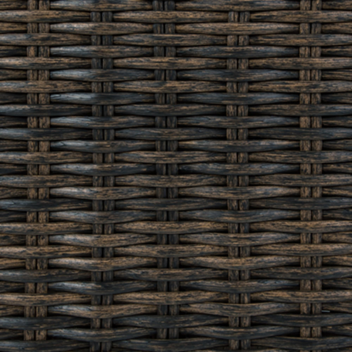 Signature Design by Ashley Coastline Bay Casual Weather Resistant Outdoor Loveseat with Cushion and 2 Throw Pillows, Beige & Dark Brown