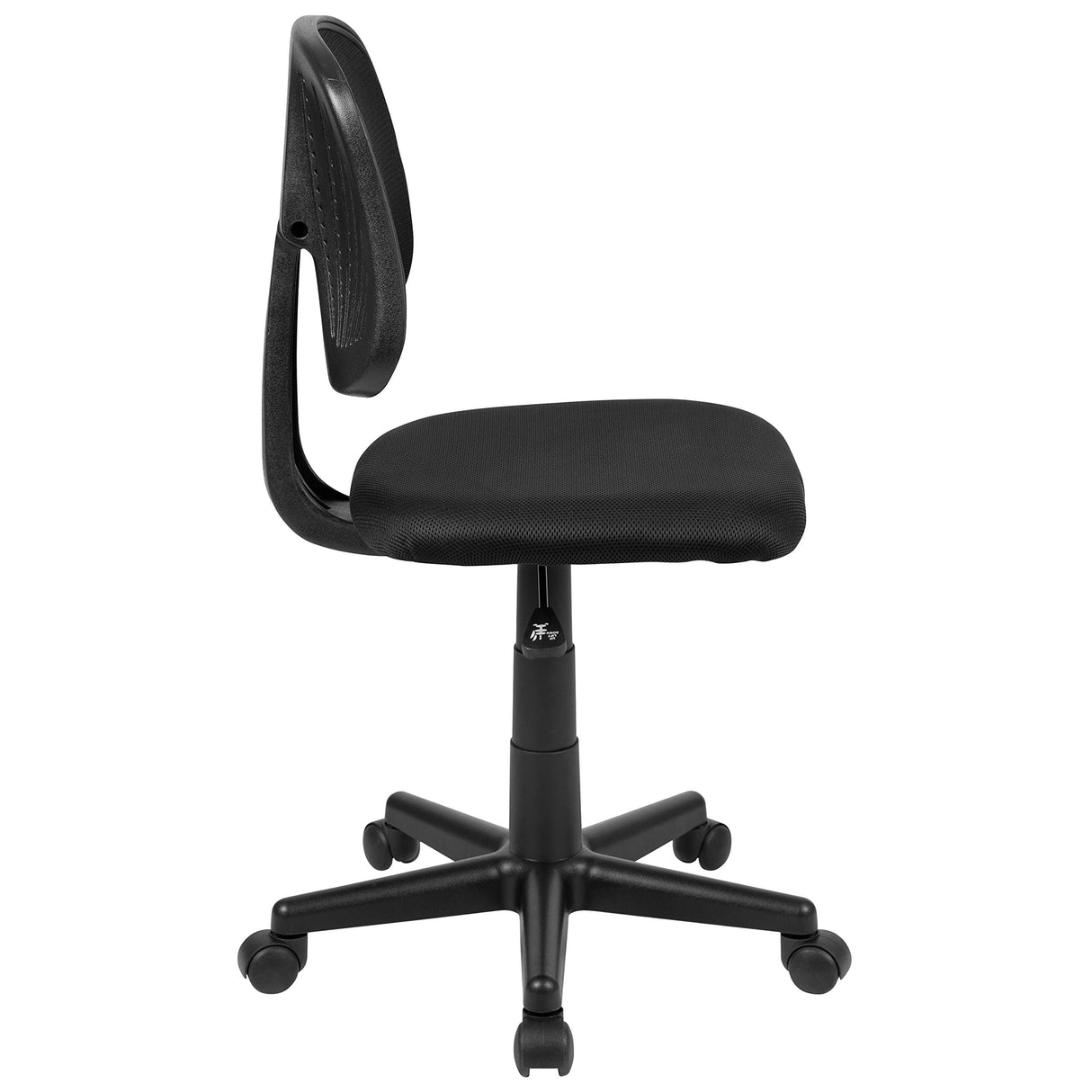 Flash Fundamentals Mid-Back Swivel Task Office Chair with Pivot Back, Height-Adjustable