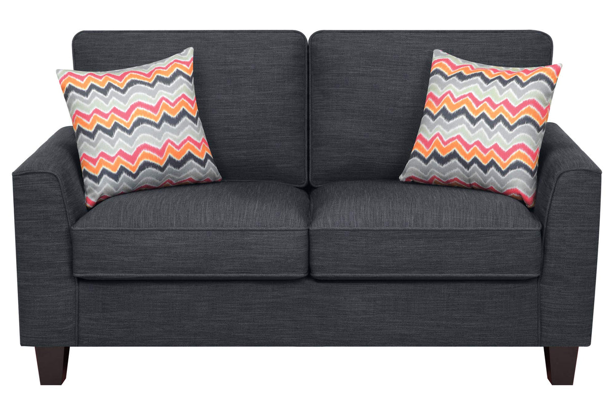 Astoria Upholstered Sofas Flare Arm Fabric Living Room