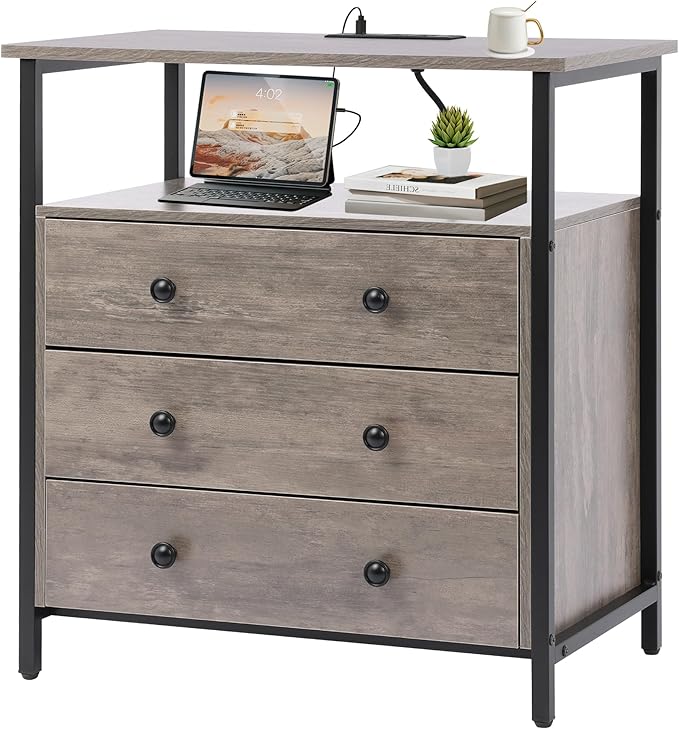Night Stand, 27 Inch Wide Nightstand