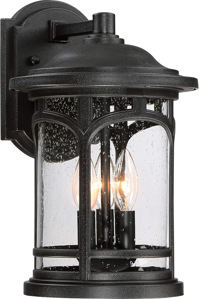 Coastal Armour MBH8409PN Marblehead Outdoor Wall Sconce, 3-Light 180 Total Watts, 15" H x 9" W
