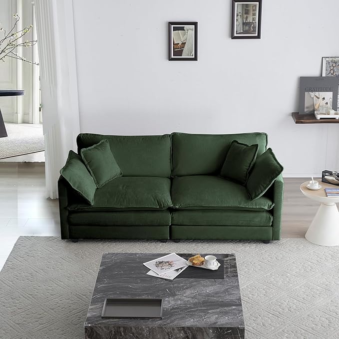 Modular Sectional Sofa Couch Modern U Shaped Sofa Oversized Upholstered