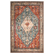 Tribal Area Rug - 8x10 Large Living Room Area Rug for Bedroom Aesthetic, Washable