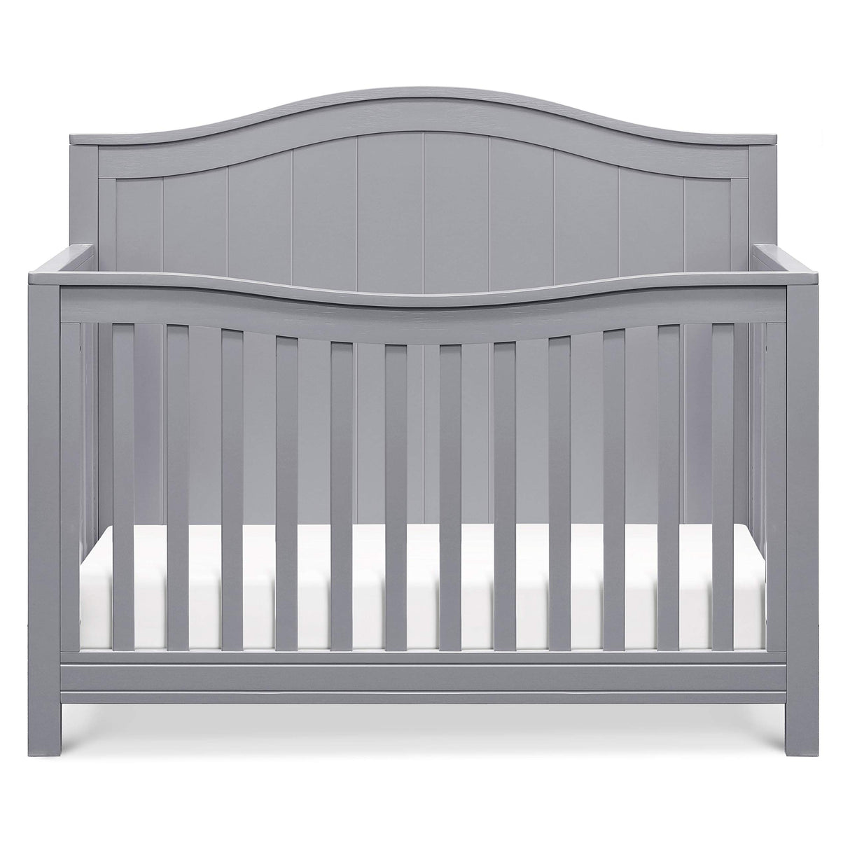 4-in-1 Convertible Crib in Grey, Greenguard Gold Certified