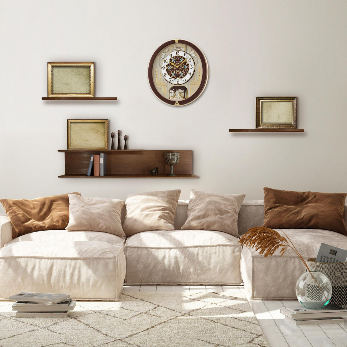 Melodies in Motion Musical Wall Clock, Spring Dance