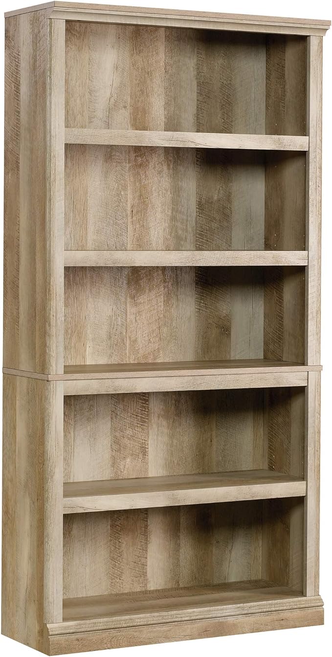 Miscellaneous Storage 5 Split Bookcase/Book Shelf, L: 35.28" x W: 13.23" x H: 69.76"