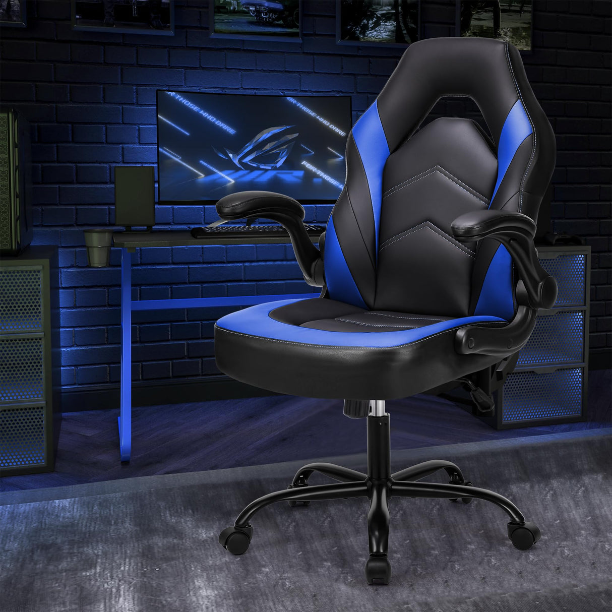 Office Ergonomic Computer Gaming Desk Racing Chair for Adults