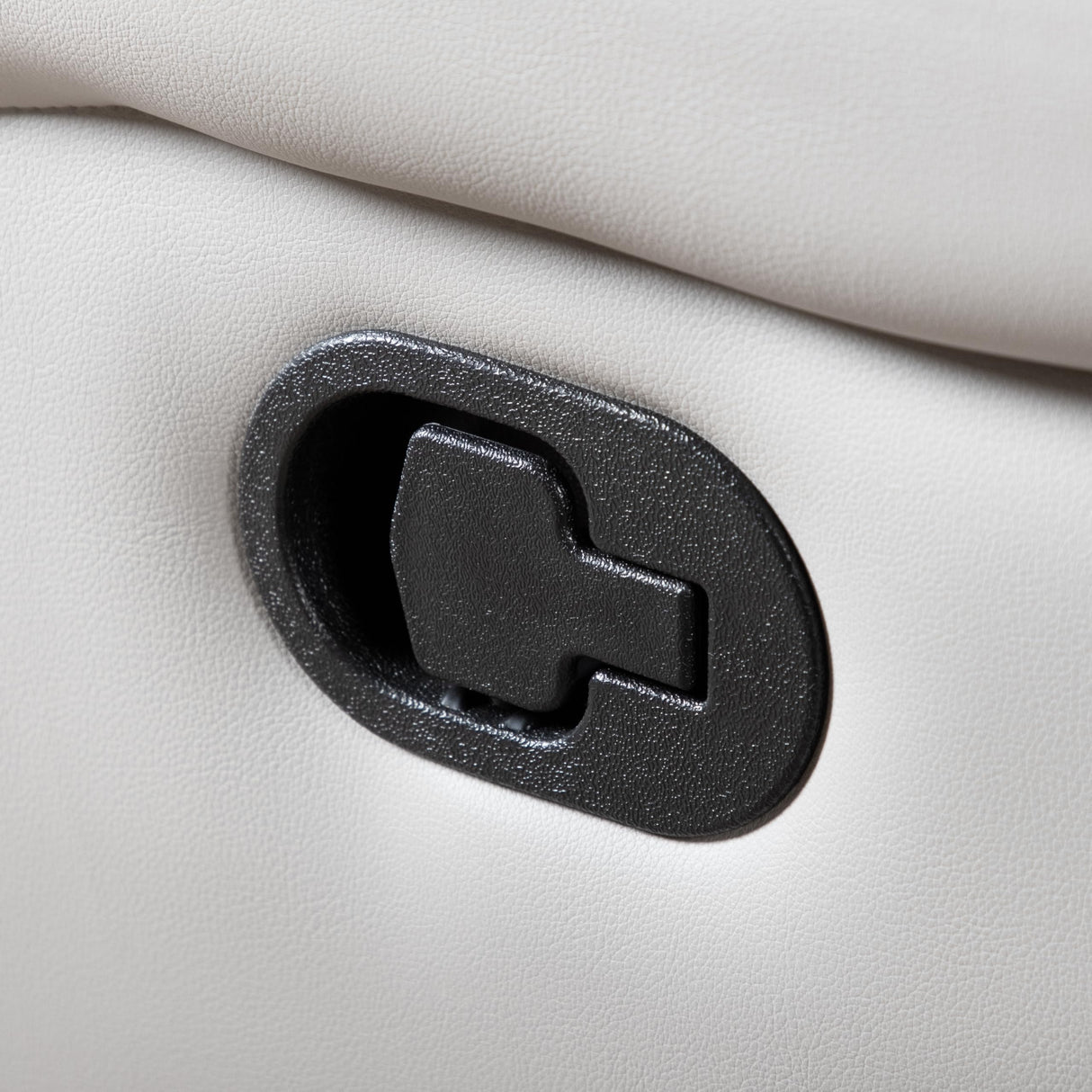 America Sorin Modern 3-Piece Leather Recliner Sofa Set with Pillow Armrests, Reclining