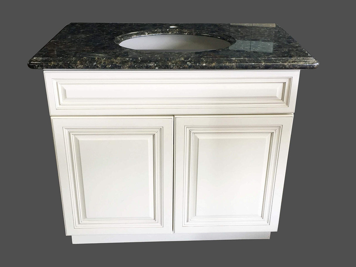 New Antique White Single-sink Bathroom Vanity Base Cabinet 24" Wide x 21" Deep