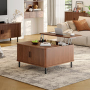Lift Top Coffee Table, Wood Square Coffee Table