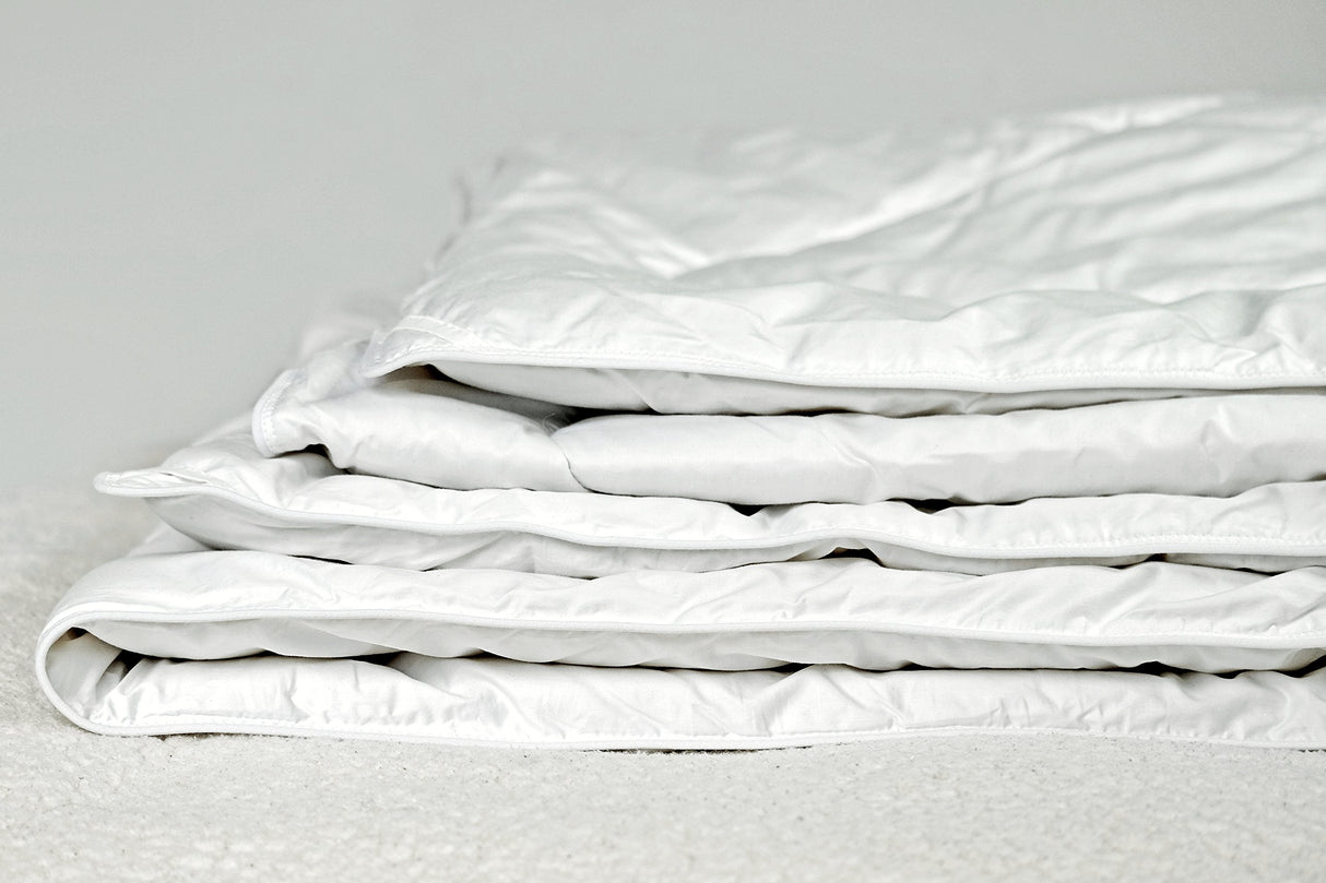 Alternative Duvet Comforter 100% Peruvian Alpaca Wool Fill - All-Season Hypoallergenic Thermal Control - All natural sustainable, King/Cal King