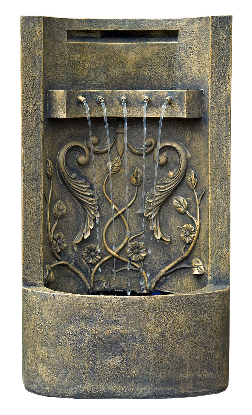 26" Fountain: Outdoor Water Feature Perfect for Patios, Welcome Areas, Porches, Decks